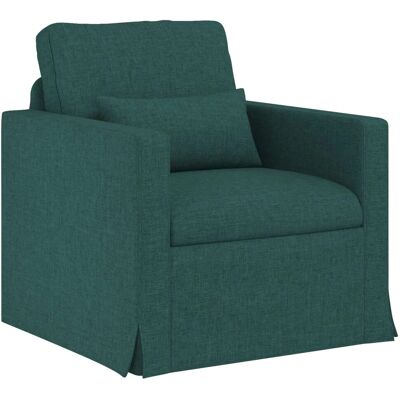 vidaXL Sofa Dunkelgrün 78 x 78 x 80 cm Stoff 42024351 vidaXL Sofa Dunkelgrün 78 x 78 x 80 cm Stoff 42024351