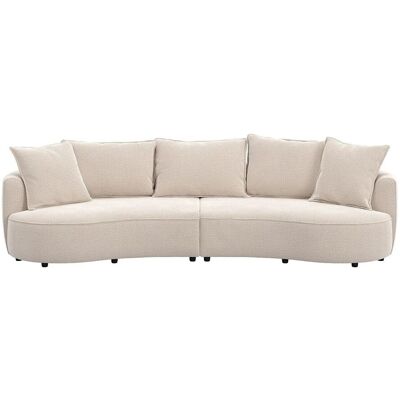 Vente-unique Sofa Ohne Schlafmöglichkeit Ceprano Beige 296 cm Vente-unique Sofa Ohne Schlafmöglichkeit Ceprano Beige 296 cm