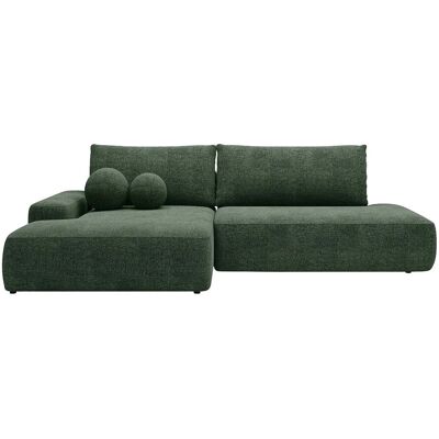 Vente-unique Schlafsofa Daviso Tannengrün 276 cm Vente-unique Schlafsofa Daviso Tannengrün 276 cm