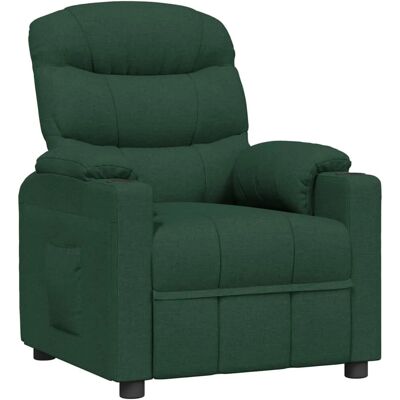 vidaXL Relaxsessel Dunkelgrün Stoff 348076 vidaXL Relaxsessel Dunkelgrün Stoff 348076