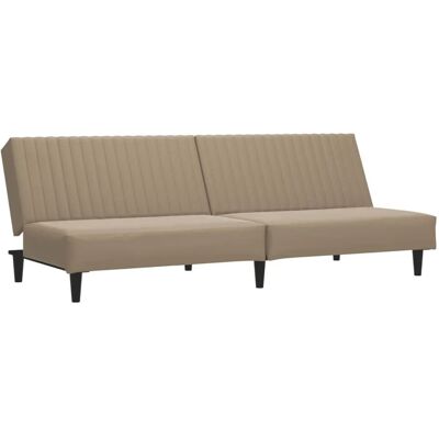 VIDAXL Cappuccino Schlafsofa 2-in-1 VIDAXL Cappuccino Schlafsofa 2-in-1