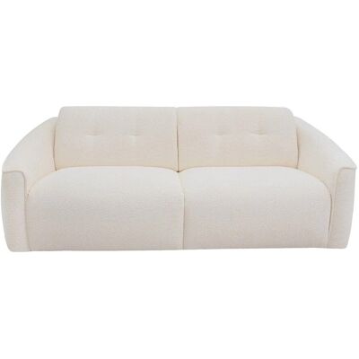Vente-unique Schlafsofa Asufa Weiß 208 cm Vente-unique Schlafsofa Asufa Weiß 208 cm