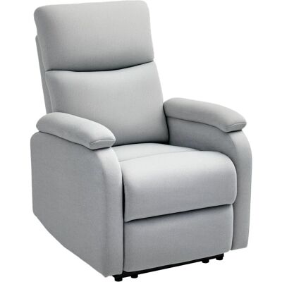 HOMCOM Relaxsessel mit Liegefunktion Polyester Grau 91,5L x 69B x 103H cm HOMCOM Relaxsessel mit Liegefunktion Polyester Grau 91,5L x 69B x 103H cm