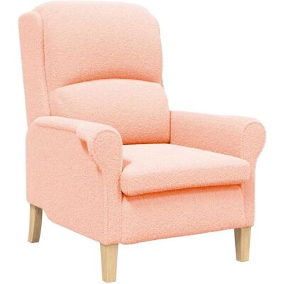 vidaXL Sessel Rosa 76 x 94 x 102 cm Stoff 42009853 vidaXL Sessel Rosa 76 x 94 x 102 cm Stoff 42009853