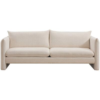 Vente-unique Sofa Ohne Schlafmöglichkeit Gorazi Beige 210 cm Vente-unique Sofa Ohne Schlafmöglichkeit Gorazi Beige 210 cm