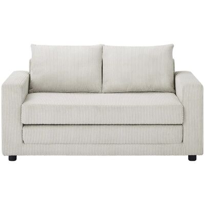 Vente-unique Schlafsofa Mirto Beige 145 cm Vente-unique Schlafsofa Mirto Beige 145 cm