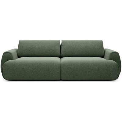 Vente-unique Schlafsofa Monelia Tannengrün 260 cm Vente-unique Schlafsofa Monelia Tannengrün 260 cm