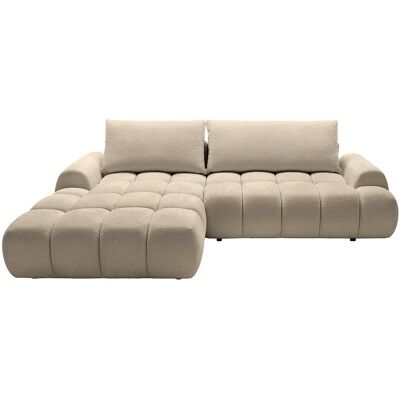 Vente-unique Schlafsofa Farneta Taupe 280 cm Vente-unique Schlafsofa Farneta Taupe 280 cm