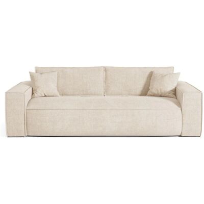 Vente-unique Schlafsofa Amelia Beige 236 cm Vente-unique Schlafsofa Amelia Beige 236 cm