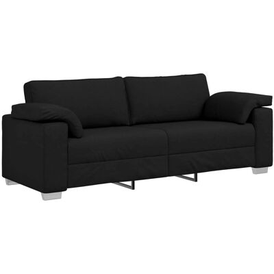 vidaXL Outdoor-Sofa Schwarz - Sofa vidaXL Outdoor-Sofa Schwarz - Sofa