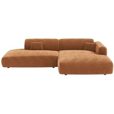 Vente-unique Sofa Ohne Schlafmöglichkeit Pogni Terracotta 300 cm Vente-unique Sofa Ohne Schlafmöglichkeit Pogni Terracotta 300 cm