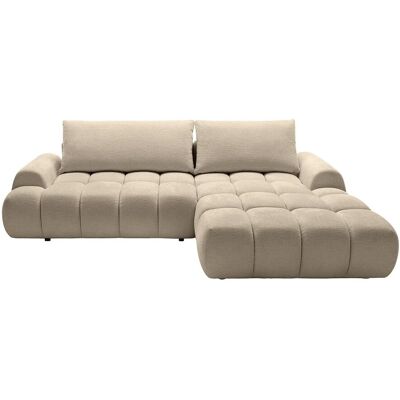 Vente-unique Schlafsofa Farneta Taupe 280 cm Vente-unique Schlafsofa Farneta Taupe 280 cm