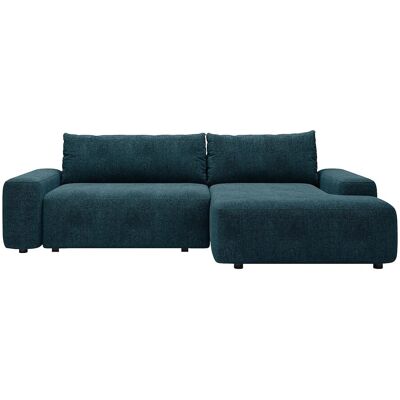 Vente-unique Schlafsofa Daviso Blau 264 cm Vente-unique Schlafsofa Daviso Blau 264 cm