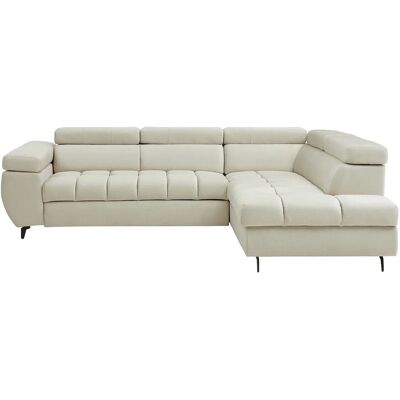 Vente-unique Schlafsofa Niacato Beige 274 cm Vente-unique Schlafsofa Niacato Beige 274 cm