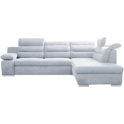 Vente-unique Pylos Grau Licht Schlafsofa Reversibel 5 Sitze Vente-unique Pylos Grau Licht Schlafsofa Reversibel 5 Sitze