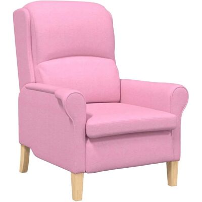 vidaXL Sessel Rosa 76 x 94 x 102 cm Stoff 42009850 vidaXL Sessel Rosa 76 x 94 x 102 cm Stoff 42009850