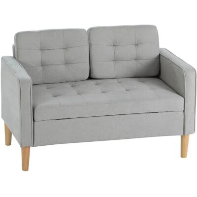 HOMCOM 2 Sitzer Sofa mit Stauraum HOMCOM 2 Sitzer Sofa mit Stauraum