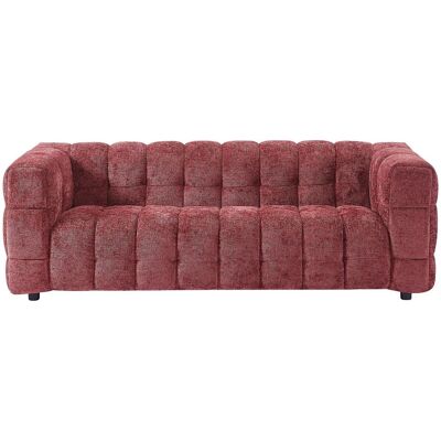 Vente-unique Sofa Ohne Schlafmöglichkeit Lerici Bordeaux 213 cm Vente-unique Sofa Ohne Schlafmöglichkeit Lerici Bordeaux 213 cm