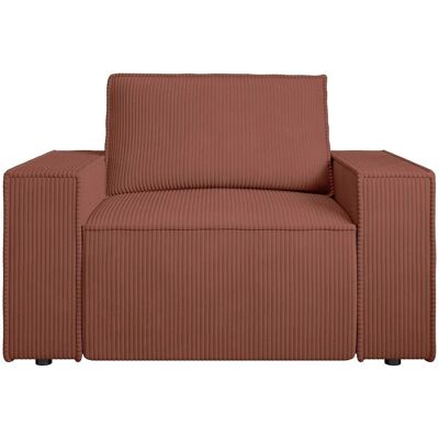 Vente-unique Amelia Samt-Sessel - 1-Sitz Vente-unique Amelia Samt-Sessel - 1-Sitz