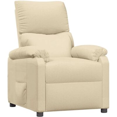 vidaXL Relaxsessel Creme Stoff 340176 vidaXL Relaxsessel Creme Stoff 340176