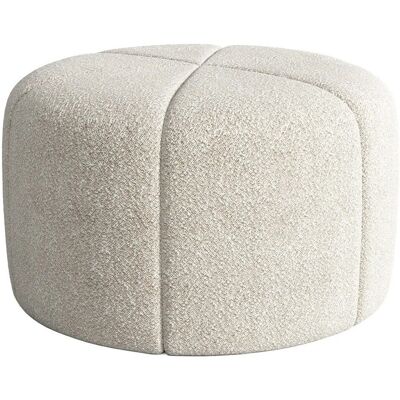 Vente-unique Sitzhocker Zofira Cremefarben 60 cm Vente-unique Sitzhocker Zofira Cremefarben 60 cm