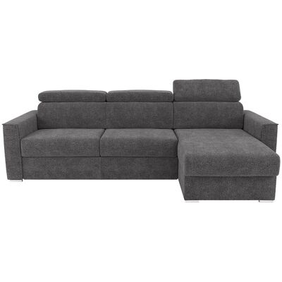 Vente-unique Schlafsofa Vizir Anthrazitgrau 282 cm Vente-unique Schlafsofa Vizir Anthrazitgrau 282 cm