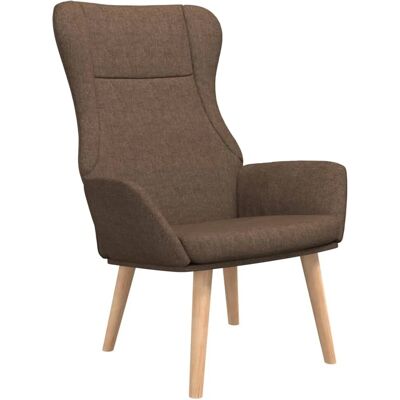 vidaXL Relaxsessel - Lounge, Robustes Gewebe, Braun vidaXL Relaxsessel - Lounge, Robustes Gewebe, Braun
