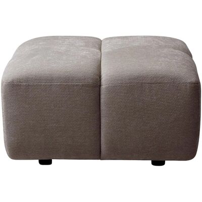 Vente-unique Sitzhocker Carlivi Taupe 78 cm Vente-unique Sitzhocker Carlivi Taupe 78 cm