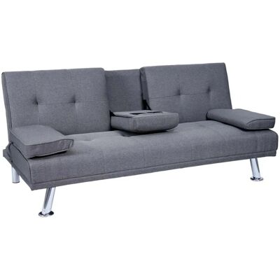 MCW 3er-Sofa F60 Textil Dunkelgrau MCW 3er-Sofa F60 Textil Dunkelgrau