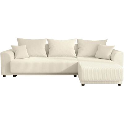 Vente-unique Schlafsofa Nessaro Beige 240 cm Vente-unique Schlafsofa Nessaro Beige 240 cm