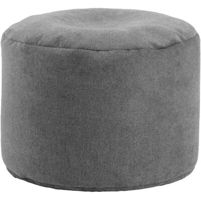 mokebo Pouf Hocker o Bodenkissen Der Ruhepouf Sitzhocker rund und Fußhocker fürs Wohnzimmer Leichter Sitzpouf aus Stoff in Anthrazit mokebo Pouf Hocker o Bodenkissen Der Ruhepouf Sitzhocker rund und Fußhocker fürs Wohnzimmer Leichter Sitzpouf aus Stoff in Anthrazit