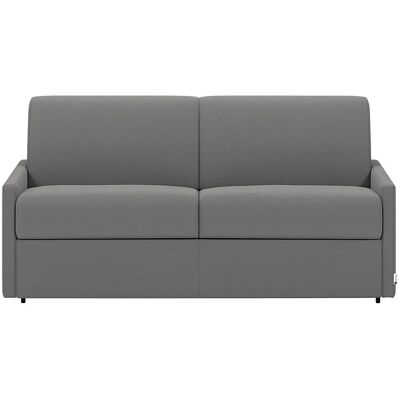 Unique Hellgraues Schlafsofa - 4-Sitzer in Stoff Unique Hellgraues Schlafsofa - 4-Sitzer in Stoff