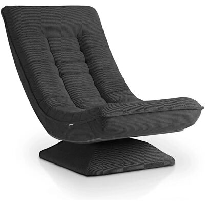 Juskys Relaxsessel Korsika Cord Dunkelgrau Juskys Relaxsessel Korsika Cord Dunkelgrau