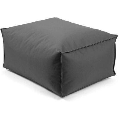 mokebo Outdoor Pouf o Hocker in Anthrazit Der Ruhestifter Fußhocker mit EPS-Perlen Füllung mokebo Outdoor Pouf o Hocker in Anthrazit Der Ruhestifter Fußhocker mit EPS-Perlen Füllung