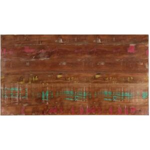 vidaXL 100x60cm Massives Altholz Rechteckige Tischplatte vidaXL 100x60cm Massives Altholz Rechteckige Tischplatte