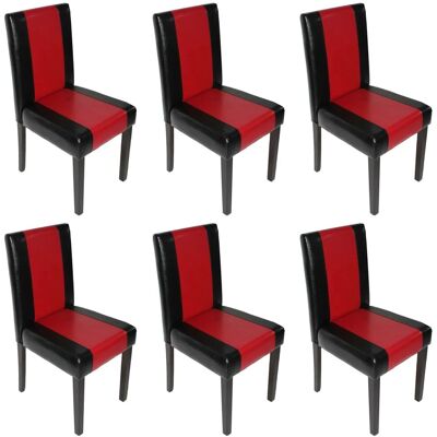 Littaunoir Set aus 6 modernen Esszimmerstühlen Littaunoir Set aus 6 modernen Esszimmerstühlen
