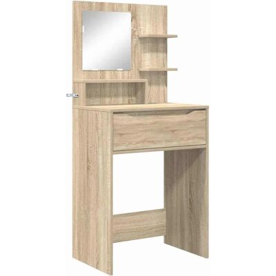 vidaXL Schlafzimmer-Frisiertische Sonoma-Eiche 80 x 39,6 x 135 cm 888999 vidaXL Schlafzimmer-Frisiertische Sonoma-Eiche 80 x 39,6 x 135 cm 888999