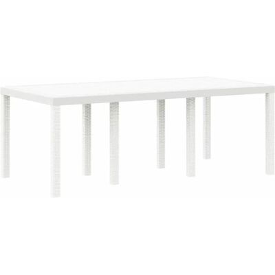 Vidaxl Gartentisch Weiß 200x100x73 cm - Gartentisch Vidaxl Gartentisch Weiß 200x100x73 cm - Gartentisch