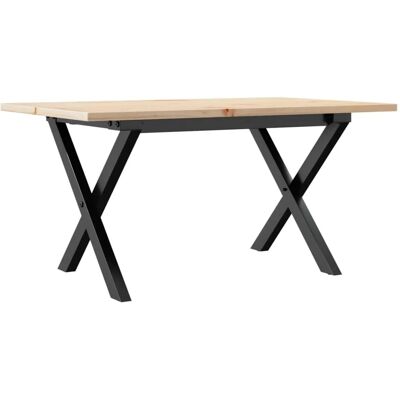 vidaXL Holz-Couchtisch - 80x50x40cm - Rustikales Braun - Beistelltisch vidaXL Holz-Couchtisch - 80x50x40cm - Rustikales Braun - Beistelltisch