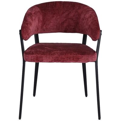 Vente-unique Stuhl Avrela Bordeaux 56 cm Vente-unique Stuhl Avrela Bordeaux 56 cm