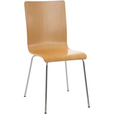 DELUKE Besucherstuhl TUNIS Holz Natura 43x47x87cm Konferenzstuhl Wartezimmerstuhl Bürostuhl DELUKE Besucherstuhl TUNIS Holz Natura 43x47x87cm Konferenzstuhl Wartezimmerstuhl Bürostuhl