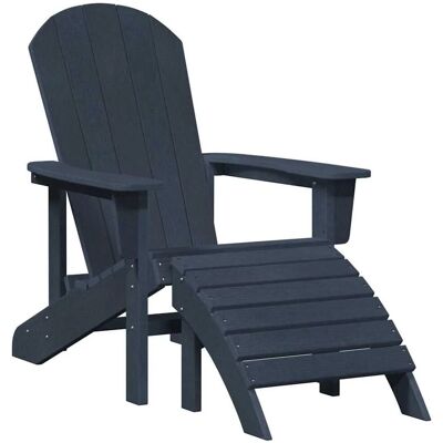 vidaXL Adirondack-Stuhl Marineblau 82 x 74 x 92 cm HDPE 42006630 vidaXL Adirondack-Stuhl Marineblau 82 x 74 x 92 cm HDPE 42006630