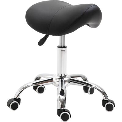 HOMCOM Drehstuhl Rollhocker Höhenverstellbar HOMCOM Drehstuhl Rollhocker Höhenverstellbar