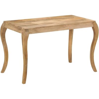 vidaXL Esstisch 118?60?76 cm Massivholz Mango vidaXL Esstisch 118?60?76 cm Massivholz Mango