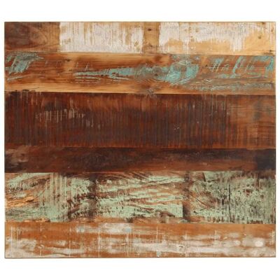 vidaXL Rechteckige Tischplatte aus recyceltem Holz 70x80 cm - Rustikaler Charme vidaXL Rechteckige Tischplatte aus recyceltem Holz 70x80 cm - Rustikaler Charme