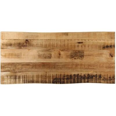 vidaXL Massive Mango Live Edge Esstischplatte vidaXL Massive Mango Live Edge Esstischplatte