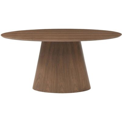 Vente-unique Esstisch Antelada Naturfarben Dunkel 160 cm Vente-unique Esstisch Antelada Naturfarben Dunkel 160 cm