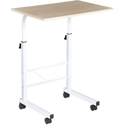HOMCOM Beistelltisch Höhenverstellbar 60 x 40 x 68-78 cm HOMCOM Beistelltisch Höhenverstellbar 60 x 40 x 68-78 cm