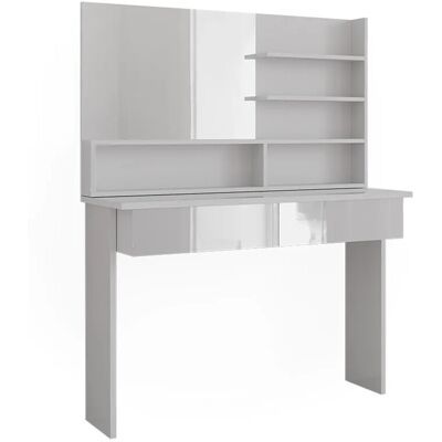 Vicco Azur Weiß 120cm Schminktisch mit Spiegelregal - Schminktisch Vicco Azur Weiß 120cm Schminktisch mit Spiegelregal - Schminktisch