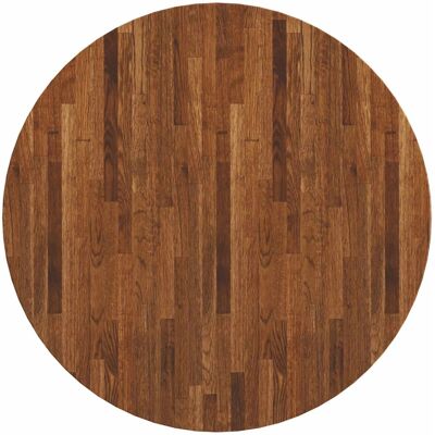 vidaXL Tischplatte Hellbraun Ø 80 x 4 cm Massivholz Eiche 42016018 vidaXL Tischplatte Hellbraun Ø 80 x 4 cm Massivholz Eiche 42016018